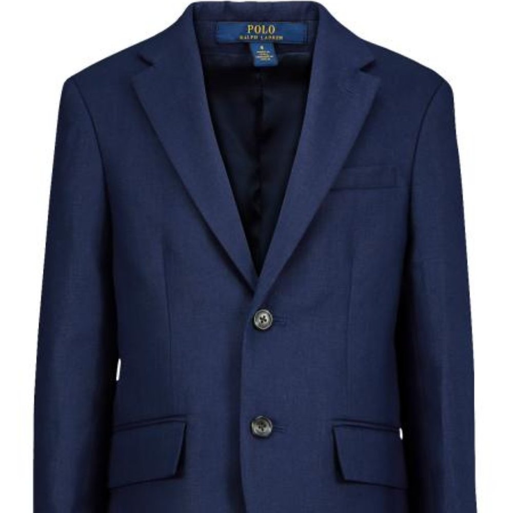 Ralph Lauren Polo Womens Size XXL Casual Blazer Jacket Navy Blue Blue Label
